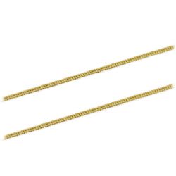 Corrente Malha Groumet Dupla Fina em Ouro 18 Kilates � 25386